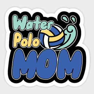 Water Polo Mom Sticker